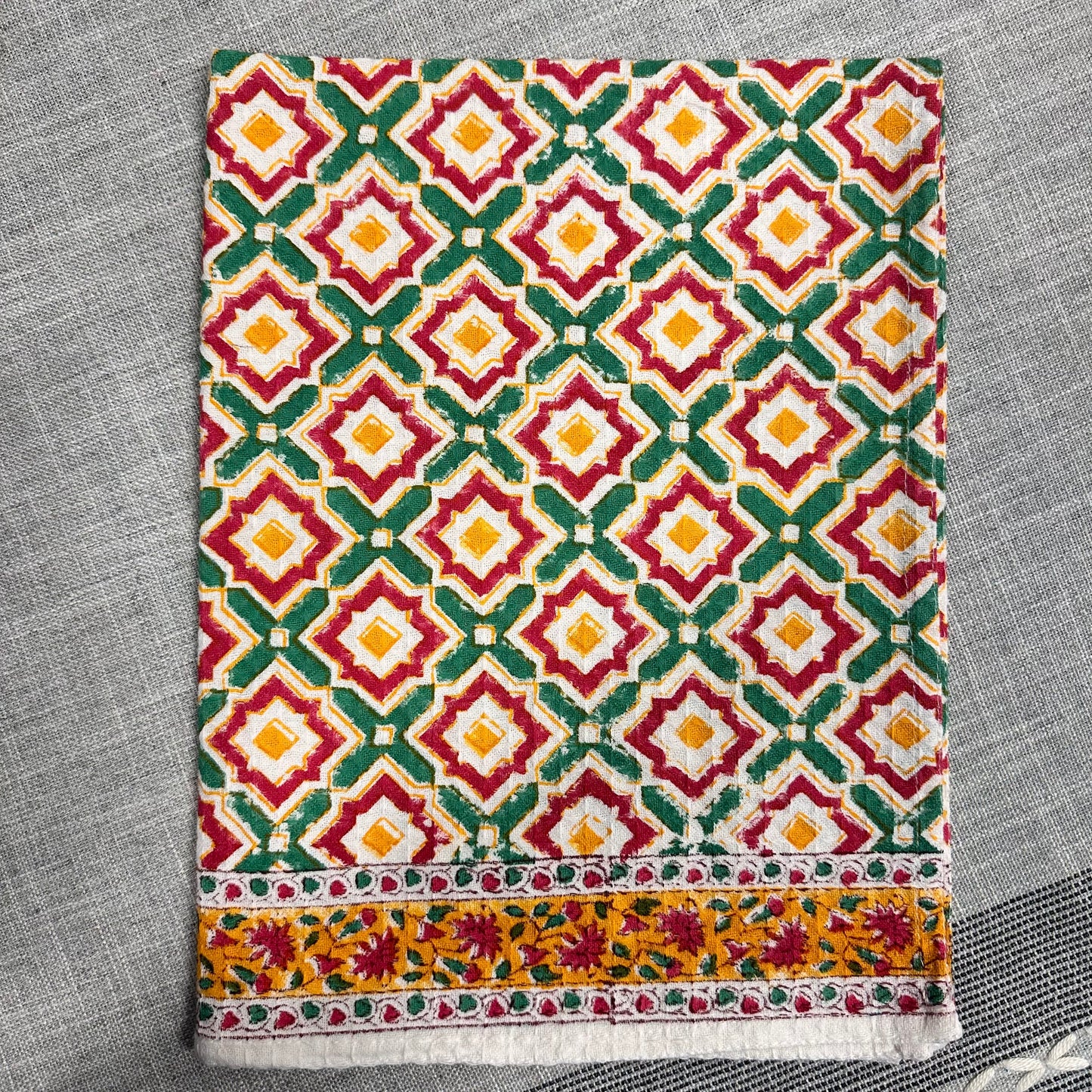 Set of 2 Kitchen Towels - Diamonds