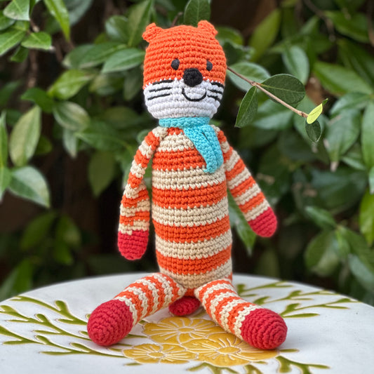 Woodland Fox Rattle - Orange